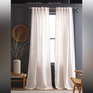 New Quince White Heavyweight European Linen Curtain
48x96